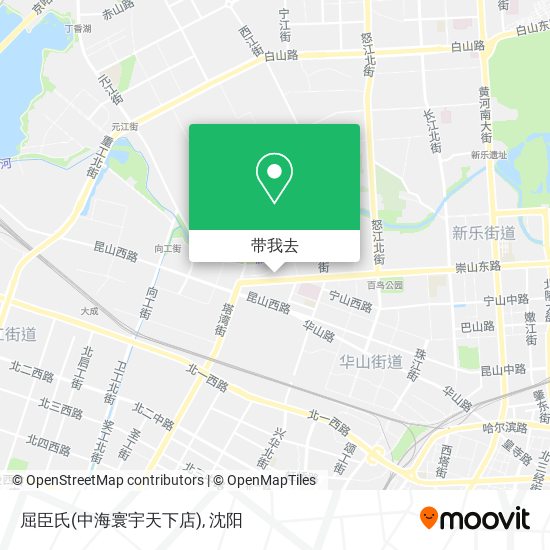 屈臣氏(中海寰宇天下店)地图