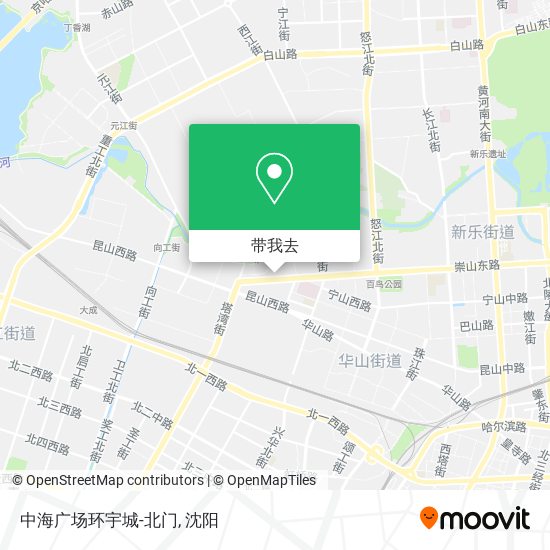 中海广场环宇城-北门地图