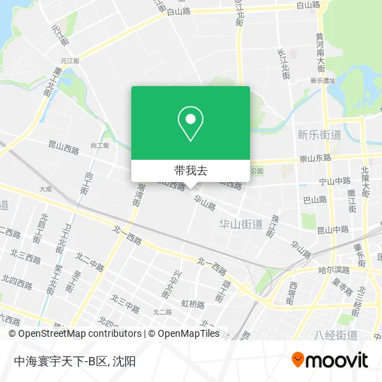 中海寰宇天下-B区地图
