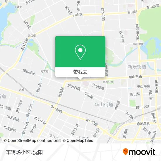 车辆场小区地图