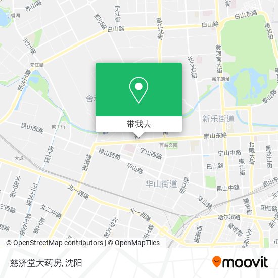 慈济堂大药房地图