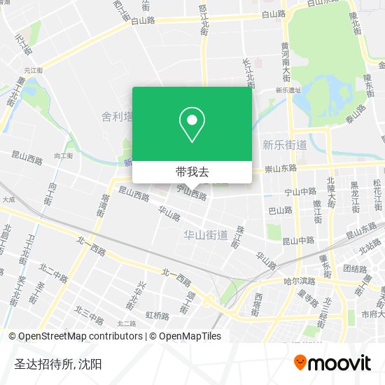 圣达招待所地图