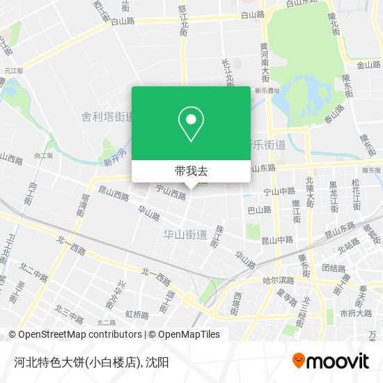 河北特色大饼(小白楼店)地图