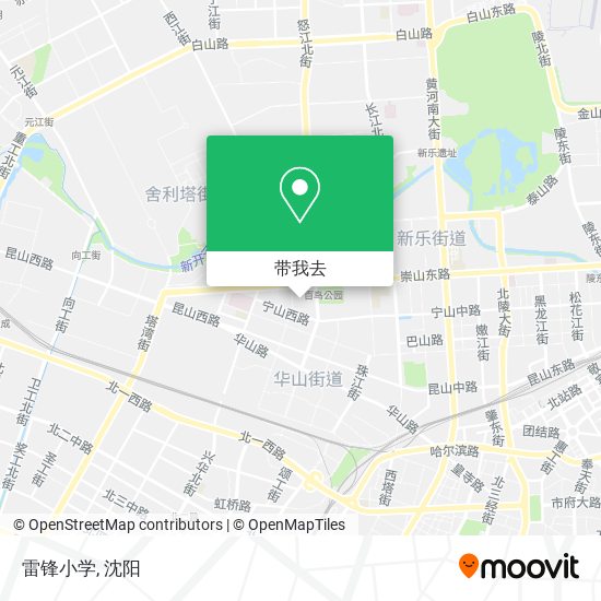 雷锋小学地图