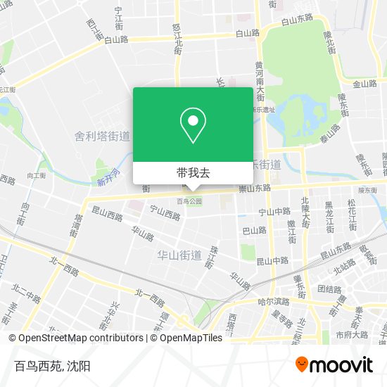 百鸟西苑地图
