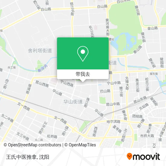 王氏中医推拿地图