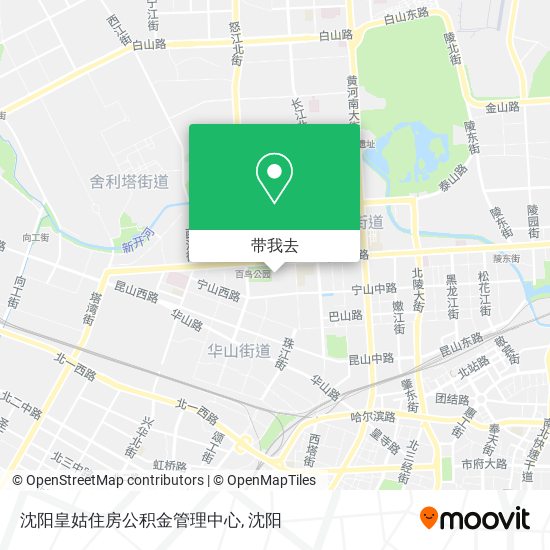 沈阳皇姑住房公积金管理中心地图