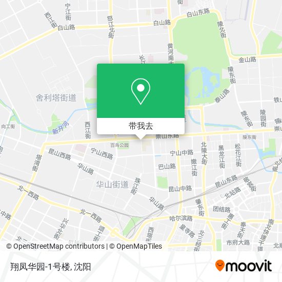 翔凤华园-1号楼地图