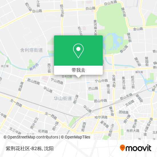 紫荆花社区-82栋地图