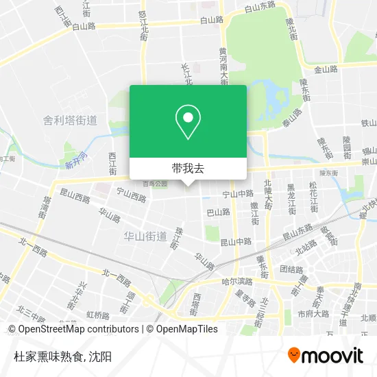 杜家熏味熟食地图