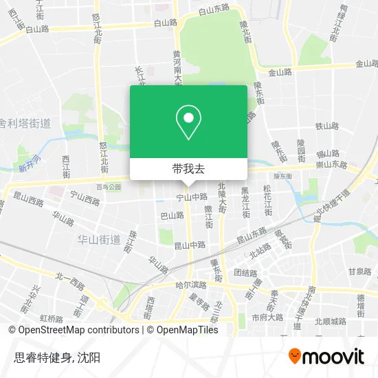 思睿特健身地图