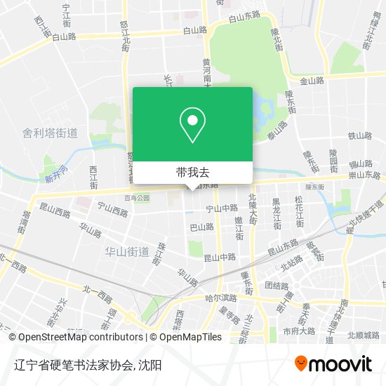 辽宁省硬笔书法家协会地图