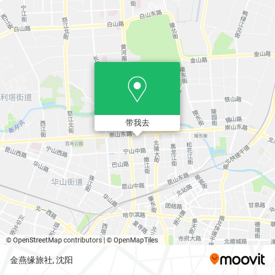 金燕缘旅社地图