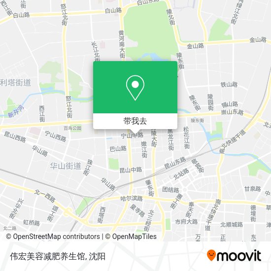 伟宏美容减肥养生馆地图