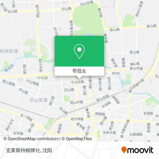 克莱斯特棋牌社地图