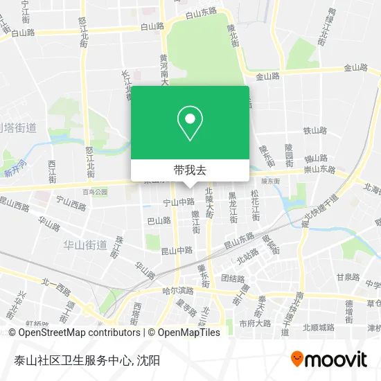 泰山社区卫生服务中心地图