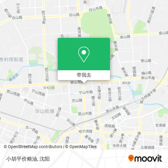 小胡平价粮油地图