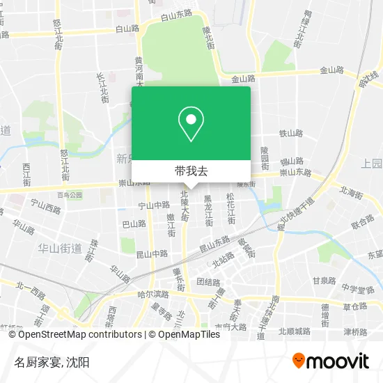 名厨家宴地图