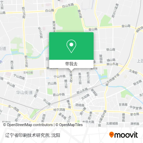 辽宁省印刷技术研究所地图