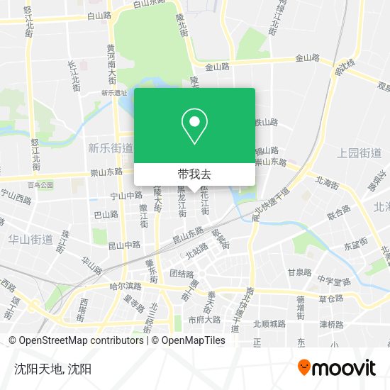 沈阳天地地图