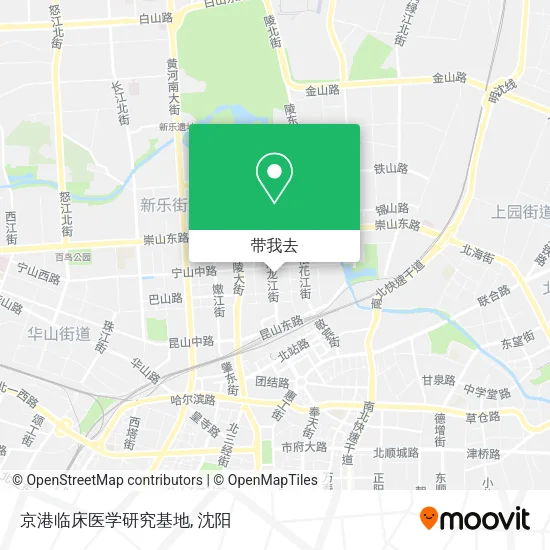 京港临床医学研究基地地图