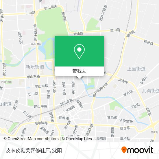 皮衣皮鞋美容修鞋店地图