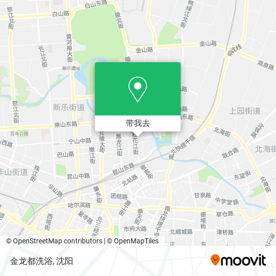 金龙都洗浴地图