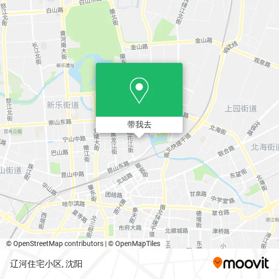 辽河住宅小区地图
