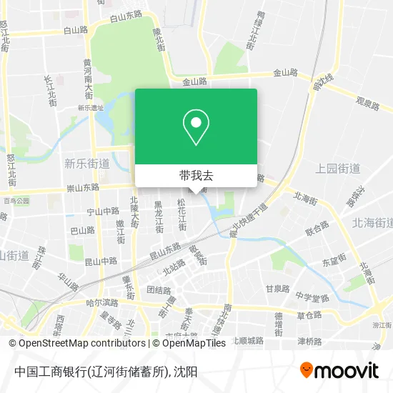 中国工商银行(辽河街储蓄所)地图