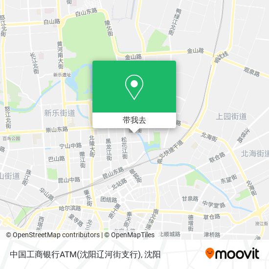 中国工商银行ATM(沈阳辽河街支行)地图