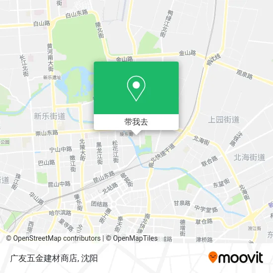 广友五金建材商店地图