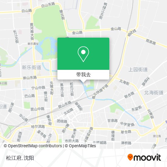 松江府地图