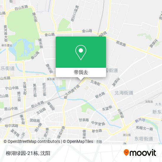 柳湖绿园-21栋地图