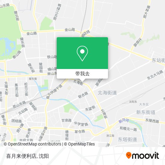 喜月来便利店地图