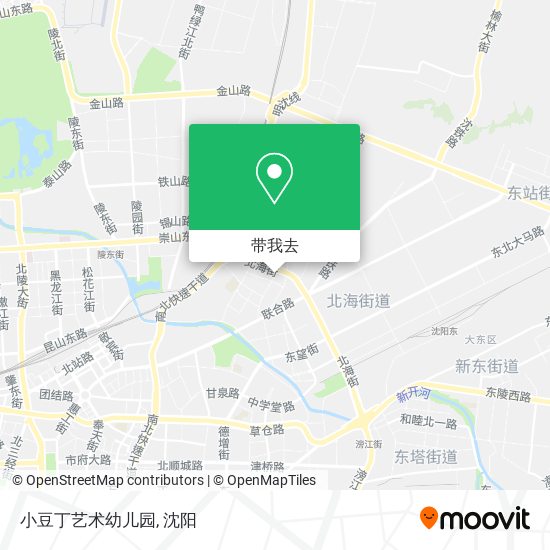 小豆丁艺术幼儿园地图