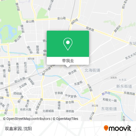 双鑫家园地图