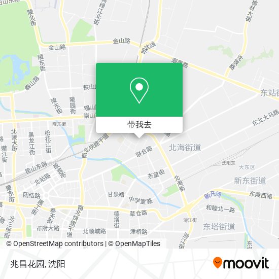 兆昌花园地图