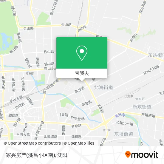 家兴房产(洮昌小区南)地图