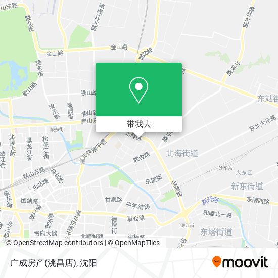 广成房产(洮昌店)地图