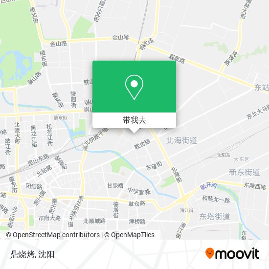 鼎烧烤地图