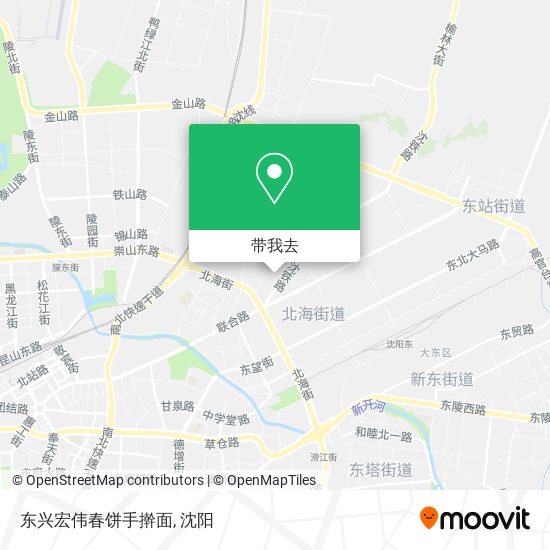 东兴宏伟春饼手擀面地图