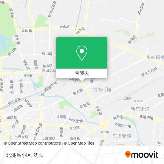 北洮昌小区地图