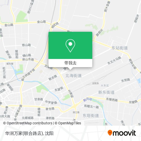 华润万家(联合路店)地图
