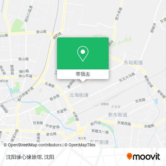 沈阳缘心缘旅馆地图