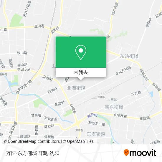 万恒·东方俪城四期地图