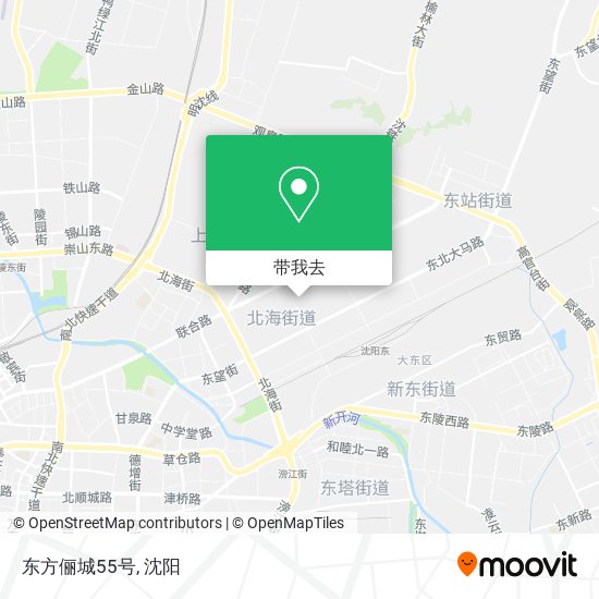 东方俪城55号地图