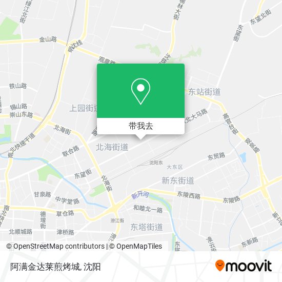 阿满金达莱煎烤城地图
