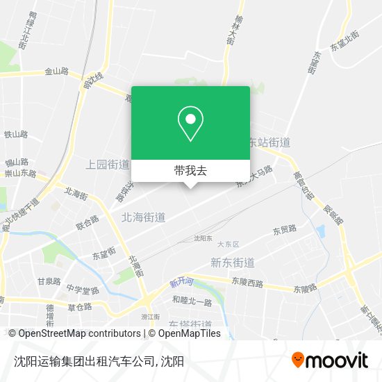 沈阳运输集团出租汽车公司地图
