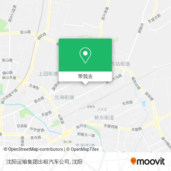 沈阳运输集团出租汽车公司地图