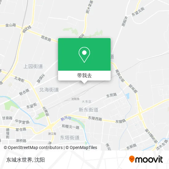 东城水世界地图